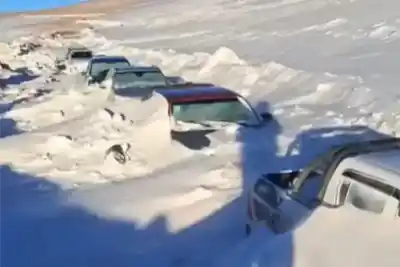 Atrapados en la nieve en Catamarca: la desesperación de una pareja que pasó 24 horas a la deriva