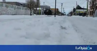 El deshielo llega a Las Heras: la nieve acumulada podría jugar una mala pasada