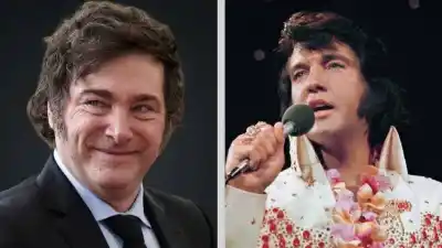 Milei sorprende y cita a Elvis Presley para criticar a la Selección por Malvinas