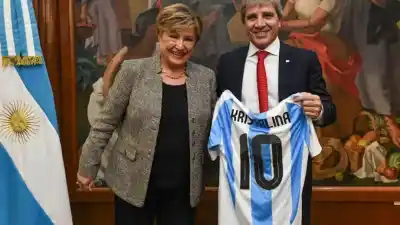 La comparación viral de Kristalina Georgieva: la economía argentina y el camino de Messi