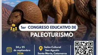 Santa María abre inscripciones para el Primer Congreso Educativo de Paleoturismo de Catamarca