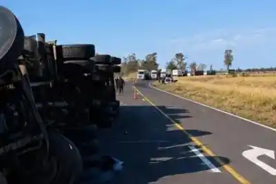 Tres heridos tras un choque múltiple en la Ruta 14: qué se sabe hasta ahora