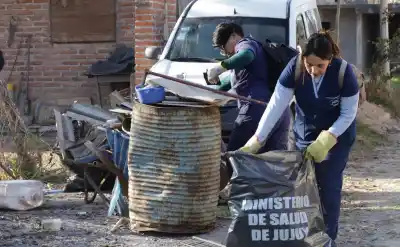 La próxima semana llega el descacharrado a estos barrios de la capital jujeña
