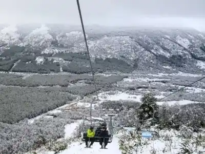El rincón patagónico que se transforma en un paraíso invernal y pocos conocen