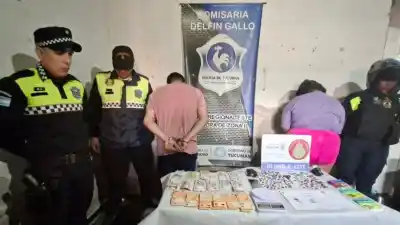 El allanamiento por un robo que destapó un quisco de drogas en Delfín Gallo