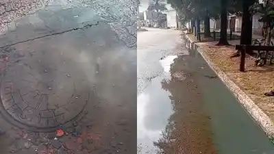 Desborde cloacal en La Banda: los vecinos denuncian un foco infeccioso y piden ayuda
