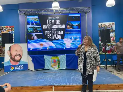 Alerta en Formosa: la senadora Tessie González denuncia que la nueva ley de propiedad privada es una "entrega total" del territorio