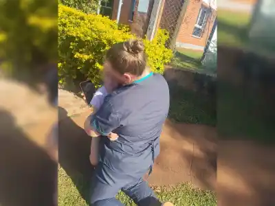 El desesperante momento de una madre en Posadas: su hija de 3 años desapareció y apareció sana y salva