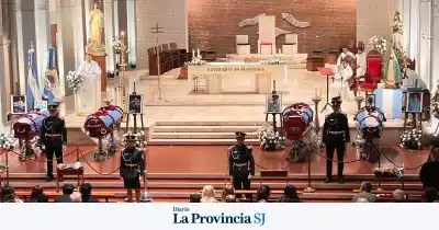 Constancia, disciplina, dedicación y alegría: la frase que marcó la despedida a los héroes de San Juan
