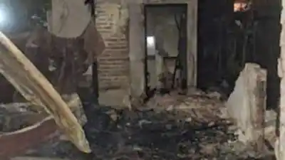Incendio en el barrio Virgen del Rosario: el fuego arrasó con tres viviendas y dejó un detalle que preocupa