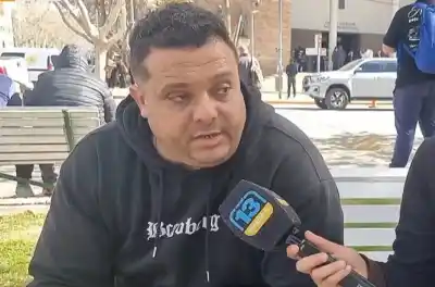 El conmovedor adiós de un ex bombero a los héroes caídos en Valle Fértil