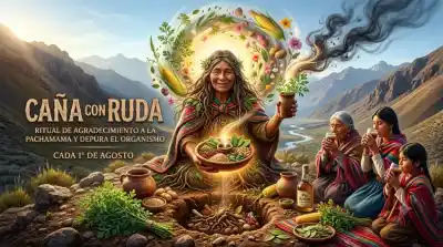 El ritual de la caña con ruda: ¿qué hay detrás de la tradición del 1° de agosto?