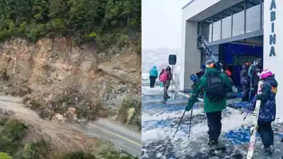 El derrumbe que cortó la Ruta 40: los desvíos secretos para llegar a Chapelco y Lago Hermoso