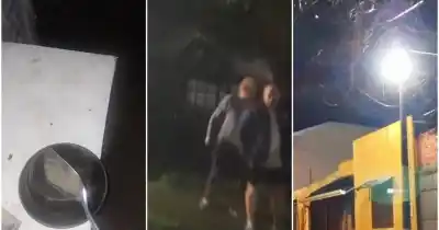 El alarmazo que desafió a la tormenta: así se vivió la protesta contra la inseguridad