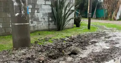 Villa Castells: el reclamo de una vecina por el estado de las calles tras las obras