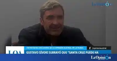 El gobernador Vidal sorprendió en Palermo con un plan que cambiaría la economía de Santa Cruz