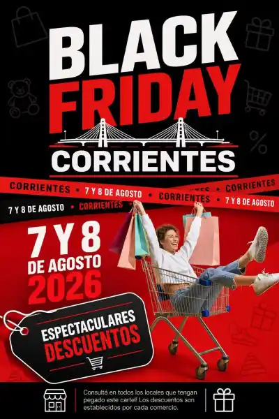 Black Friday en Corrientes: comercios unidos lanzan dos días de ofertas especiales