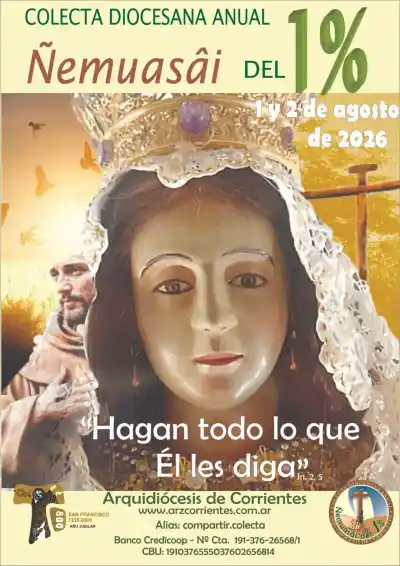 El aporte del 1% que puede cambiar la misión de la Iglesia en Corrientes
