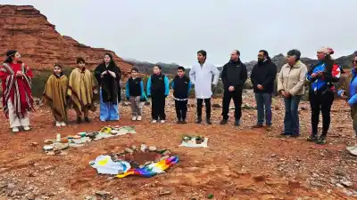 El ritual Huarpe que emocionó en la liberación del cóndor Wayra: la ofrenda que unió cielo y tierra