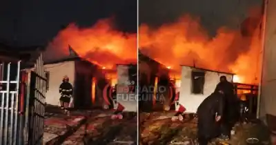 Tragedia en Río Grande: una mujer de 80 años murió y un joven resultó herido en un incendio