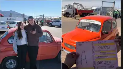 El insólito viaje de un periodista a San Juan en un Fitito: 980 km de aventura para ver el TC