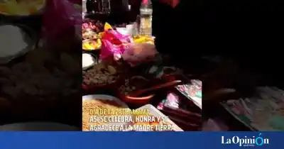 La vigilia que unió a la Cuenca Carbonífera: ofrendas y chayada en honor a la Madre Tierra