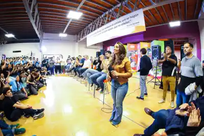 La senadora Florencia López lanzó un desafío a la juventud peronista: ¿qué propone para el 2027?