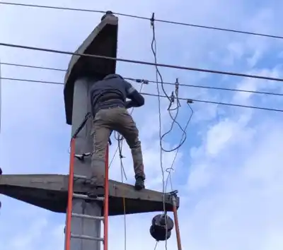 Temporal en Chaco: el operativo contrarreloj de Secheep para devolver la luz