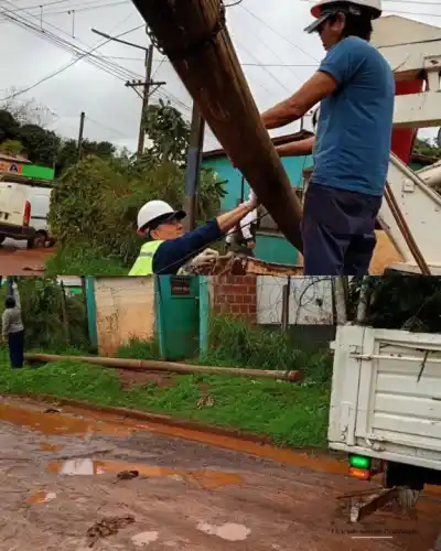 Virasoro: la tormenta dejó su huella y ahora comienza la reconstrucción