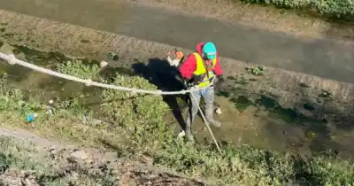 Comenzó la limpieza del canal Yrigoyen: ¿qué harán para evitar que Salta se inunde?