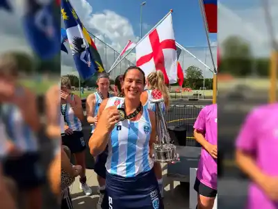 La misionera que rompió la maldición: Marita Vera, campeona del mundo en hockey +40