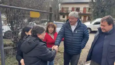 El plan de obras que Cortés y Weretilneck delinearon con los vecinos de Pinar del Lago