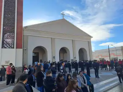 Jáchal despidió con honores a Rubén Castro: el emotivo adiós al héroe bombero