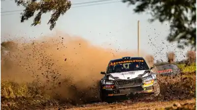 La lluvia frenó el Rally de Reconquista: Baldoni se quedó con el triunfo sin correr la segunda etapa