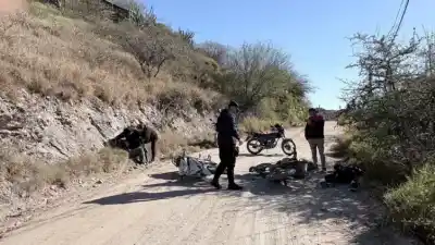 Chocaron de frente en Loma Negra y terminaron internados
