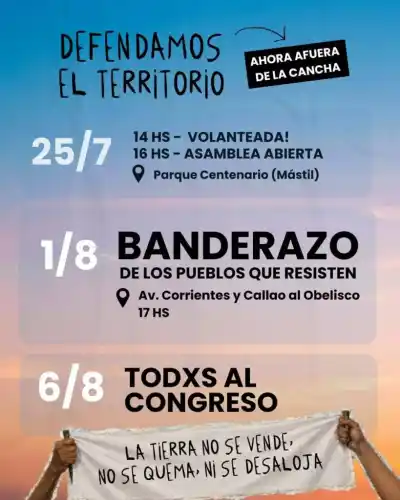 El mapa oculto de la resistencia: así se organiza el rechazo a la venta de tierras a extranjeros