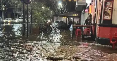 El mapa del caos: 95 milímetros en City Bell y una advertencia para lo que viene