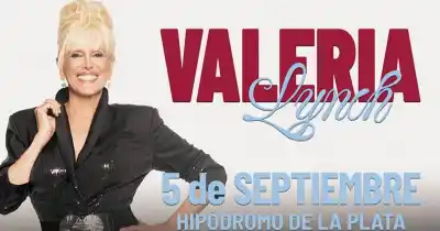 Valeria Lynch en La Plata: la cita imperdible con una leyenda de la música