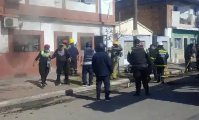 Un incendio en Banda del Río Salí terminó con cuatro personas hospitalizadas