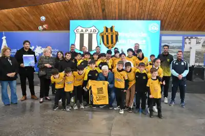 Un club centenario de San Luis consigue un predio de fútbol y su presidente no puede ocultar su emoción