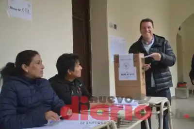 El momento familiar de Llamil Abdala en las urnas y su promesa de cerrar la grieta bandeña