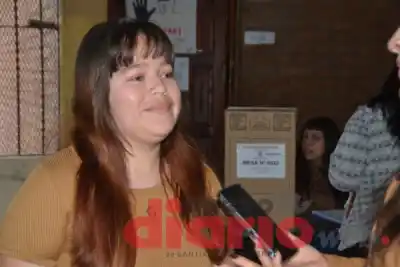 A sus 17 años, votó por primera vez en La Banda y lanzó un mensaje que pocos esperaban
