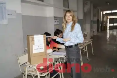 El voto de la ministra: qué dijo O'Mill sobre el desarrollo de la jornada electoral