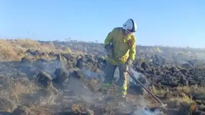 El fuego cede en Traslasierra: qué pasa ahora con la guardia de cenizas