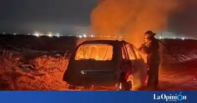 Misterio en Pico Truncado: hallaron calcinado un auto robado a punta de pistola y sospechan de un ajuste de cuentas
