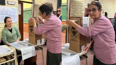 Francisca, de 79 años, cumplió su sueño: votó por primera vez en Añatuya y emocionó a todos