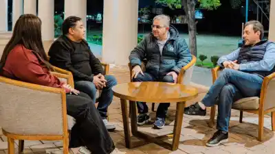 ¿Llega el asfalto? Jalil y Natella avanzan en un plan clave para Puerta de Corral Quemado