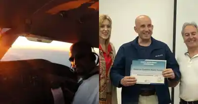 Perdió la vista tras un accidente aéreo en Carcarañá y ahora presenta un libro: la insólita revelación que hizo