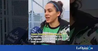 La goleadora de Boxing ya sueña con la clasificación: “Vamos a hacernos fuertes de local”