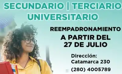 Fotobeca en Rawson: el trámite que los estudiantes no pueden dejar pasar